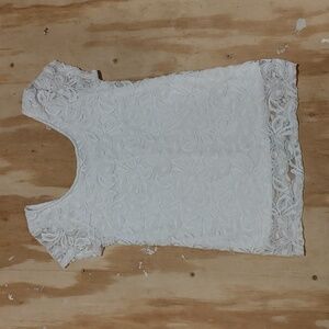 Moa Moa girls size medium lace top